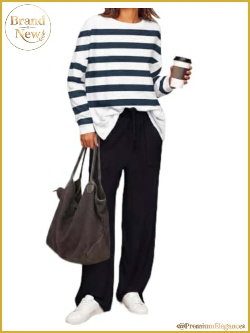 Women's 2-Piece Lounge Set Long Sleeve Tracksuit Comfy Jogger Sweat Suit